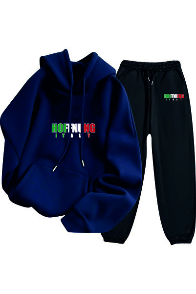 HOFFNUNG Casual Tracksuit Set Italy Outdoor Spring/Summer Full Hoodie