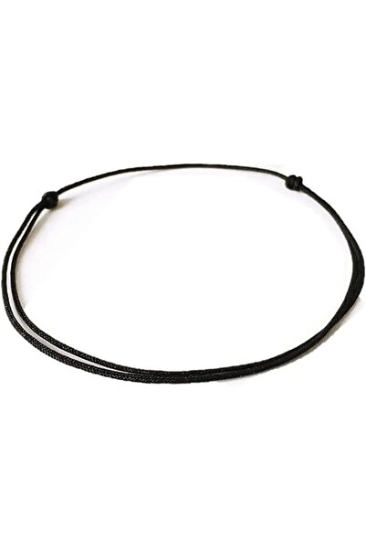 Generic خلخال حماية بخيط أسود. للحماية من الحسد. مقاس حر. قابل للتعديل. ناعم ...