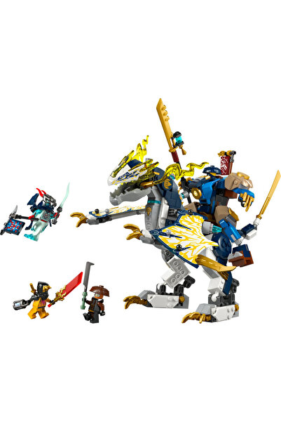 LEGO Oyuncak NINJAGO Rogue’un Robot Ejderha Binicisi 8 Yaş ve Üzeri Çocuklar ...