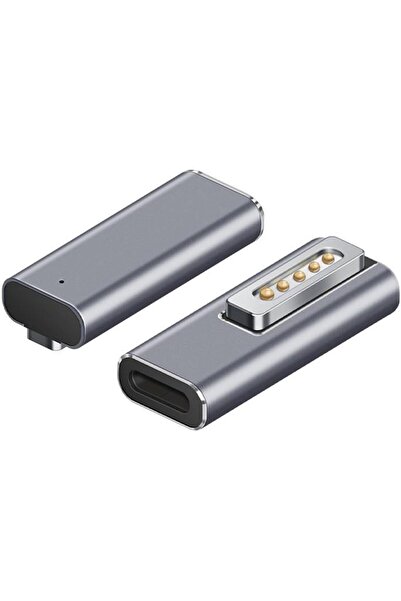 Generic محول ذكر، موصل مغناطيسي من نوع USB-C أنثى إلى موصل Mag-Safe T، محول م...