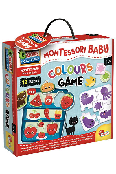Lisciani Joc Montessori - Descopera culorile