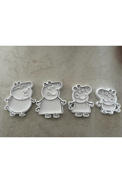 Filkorium3D قالب بيبا بيج لتشكيل الكعك والحلويات - بلاستيك