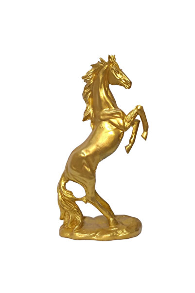 Doğa Şahlanan At Heykeli Gümüş