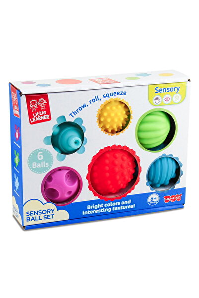 Little Learner Комплект от 6 сензорни топки