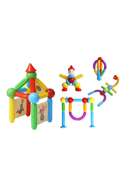 Magplayer Set de constructie magnetic - STICK (48 piese)