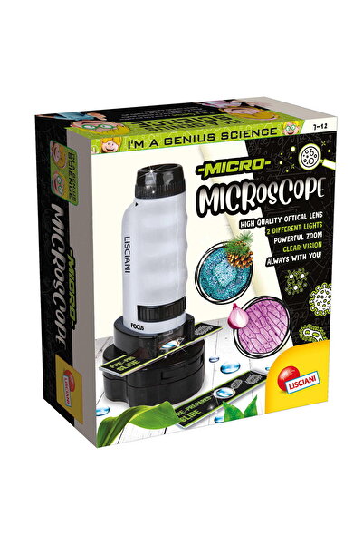 Lisciani Експериментите на малкия гений - Мини микроскоп