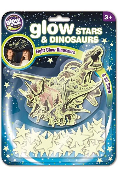 Brainstorm Reflective set - Dinosaurs and stars