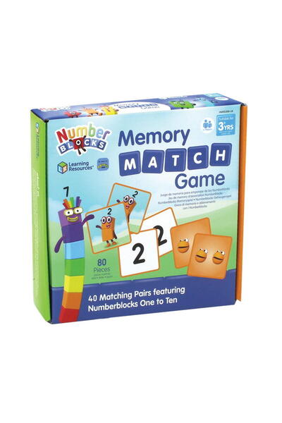 Hand2Mind Παιχνίδι μνήμης - Αριθμητικά μπλοκ