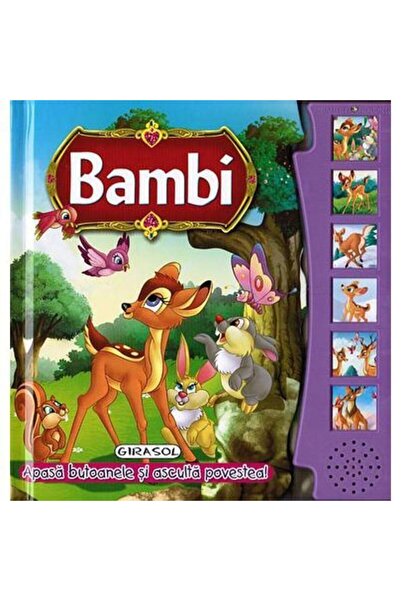 GIRASOL Citeste si asculta - Bambi