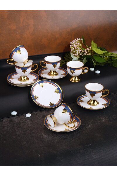Bayev Taluni 6'Lı Kahve Fincanı 102312 - Türk Kahvesi Fincan Takımı