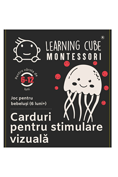 K-TOYZ Carduri pentru stimulare vizuala tricolore (6 -12 luni)