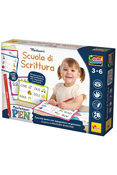 Lisciani Joc Montessori - Scoala de scris (Italiana)