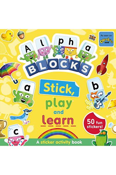 Alphablocks Carticica cu activitati - Lipesc, ma joc & invat