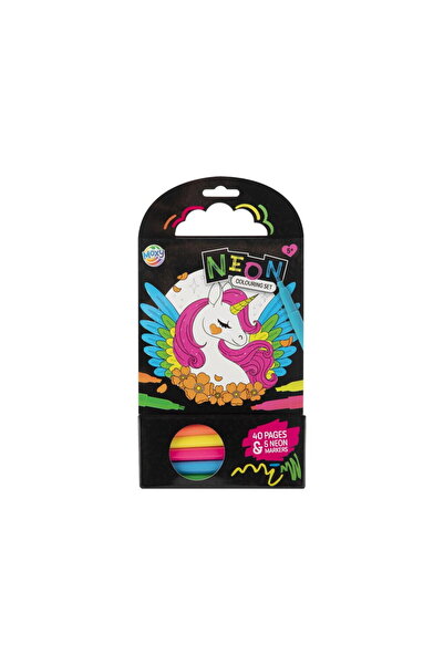 Moxy Βιβλίο Χρωματισμού με Νέον Μαρκαδόρο - Οι Περιπέτειες του Μονόκερου