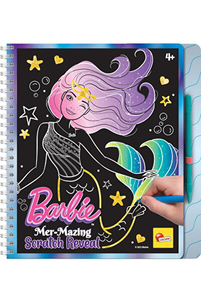 Lisciani Caietul meu de razuit - Barbie Mer-Maizing