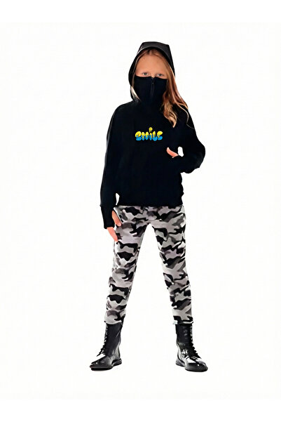 Flaubert Snow Mask Ninja Unisex Zippered Sweatshirt Cardigan 3 Yarn Thick Zip...