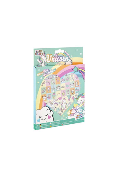 GRAFİX Set 100 abtibilduri cu unicorni