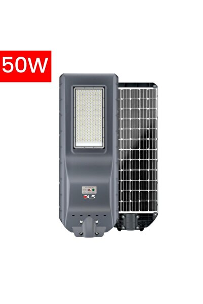 DLS 50W Profesyonel Solar Sokak Armatürü Tüm Gece Aydınlatma Güneş Enerjili S...
