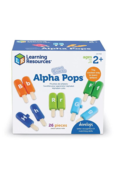 Learning Resources Smart Snacks Alpha Pops - Inghetatele ABC