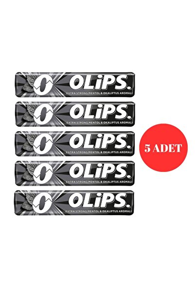 Olipes Olips Ekstra Strong Mentol Okaliptus Aromalı Bonbon Şekerleme 28 g (5 ...