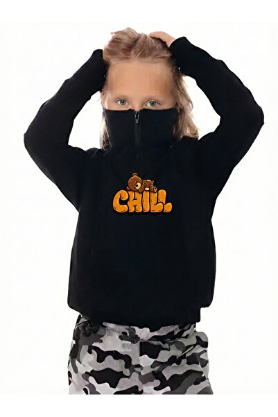 Flaubert Snow Mask Ninja Unisex Zippered Sweatshirt Cardigan 3 Yarn Thick Zip...