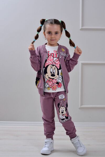 LİLLYPİCCA Cardigan cu fermoar cu model pentru fete - Tricou - Pantaloni din ...