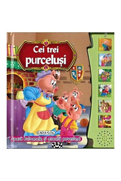 GIRASOL Прочетете и слушайте - Трите малки прасенца