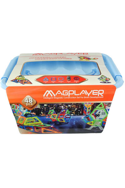 Magplayer Joc de constructie magnetic - 48 piese
