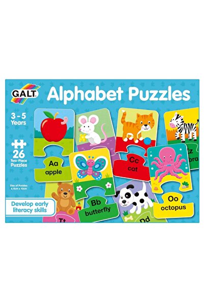 Galt Комплект от 26 пъзела с азбука (2 броя)
