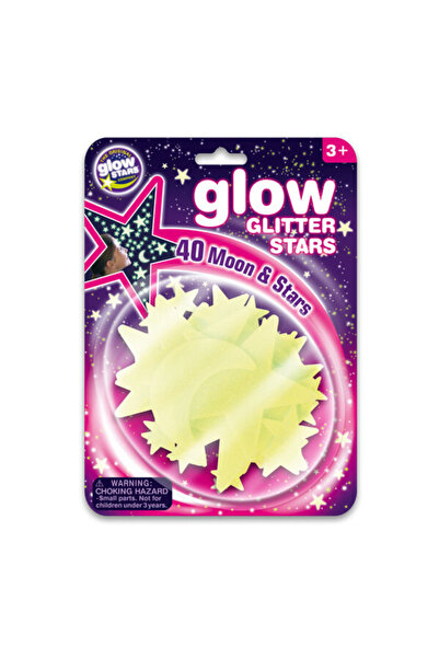 Brainstorm Set reflectorizant cu sclipici - Stelute