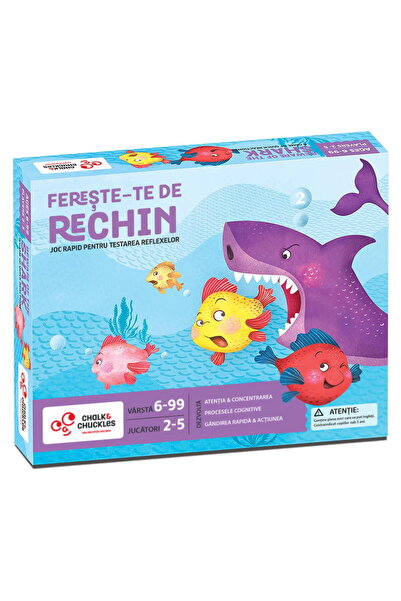 Chalk and Chuckles Joc de indemanare- Fereste-te de rechin!