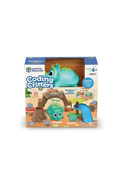 Learning Resources Παιχνίδι προγραμματισμού - Παιχνιδιάρικοι δεινόσαυροι