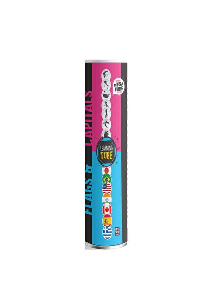 K-TOYZ Joc Learning Tube - Steagurile & Capitalele Lumii
