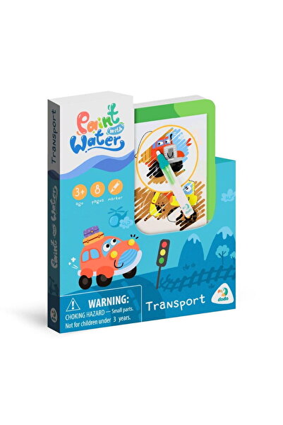 Dodo Water coloring set - Vehicles