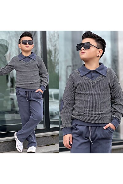 gül garden Boy's Pants Sweet Double Set