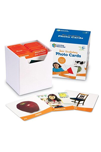 Learning Resources Set imagini vocabularul de baza