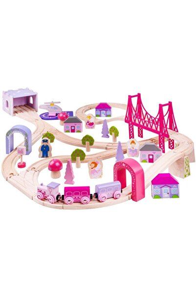 BIGJIGS Toys Верига - Град на приказките (75 части)