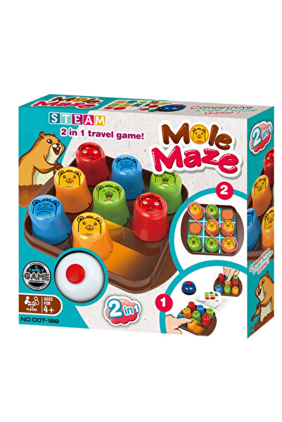 Bufnitel Joc STEAM 2 in 1 - Labirintul cartitei