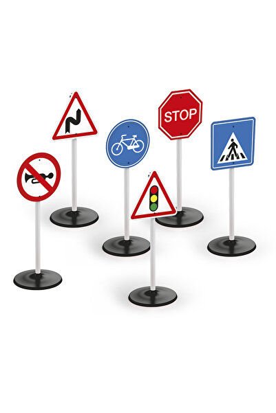 Dolu Set semne de circulatie mari (6 buc.)