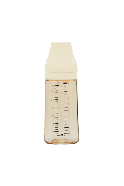 Spectra Biberon anticolici premium cu tetina L, galben (260 ml)