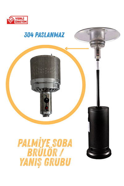 Palmiye Soba Brülör / Yanış Grubu (Yerli Üretim)