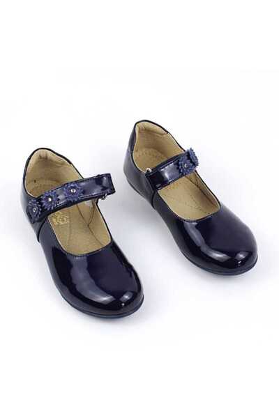 tino Pantofi usori , de copii , cu bareta decorata 1527-BLEUMARIN/S