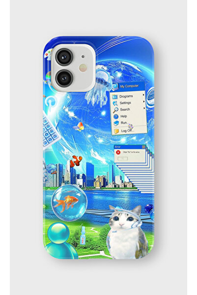 lelia حافظة هاتف شفافة مطبوعة متوافقة مع هاتف iPhone 12 Mini |   مجموعة AeroG...