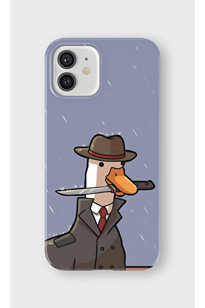 lelia حافظة هاتف شفافة مطبوعة متوافقة مع هاتف iPhone 12 Mini |   مجموعة: Meme...