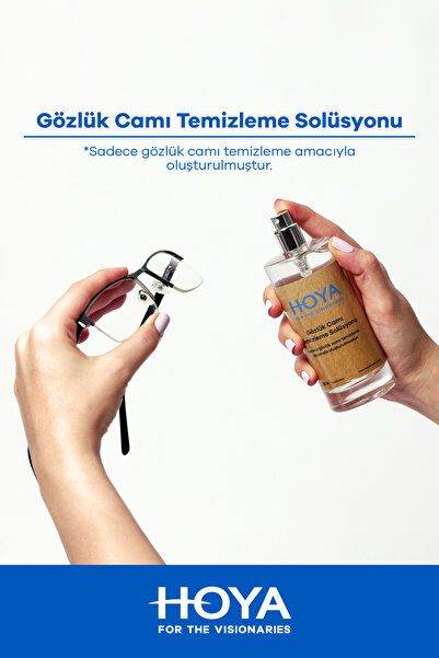 Hoya Gözlük Camı Temizleme Spreyi 100ml 2X