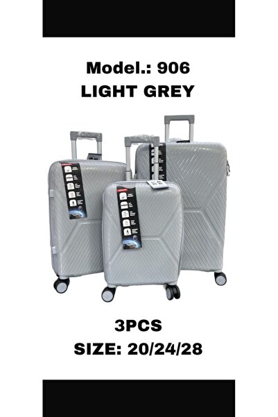ELEGANT G Luggage Travel Suitcase Trolley Bag – Set of 3 pcs – With Spinner W...