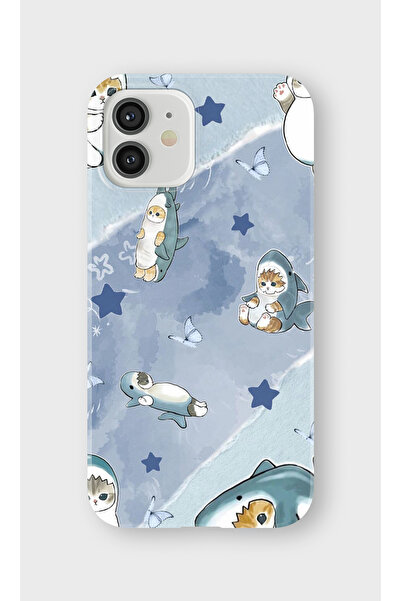 lelia حافظة هاتف شفافة مطبوعة متوافقة مع هاتف iPhone 12 Mini |   مجموعة الحيو...