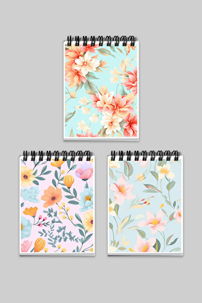 qoeuyl boutique Water Green and Salmon Floral Pastel Spring Branches Design 3...