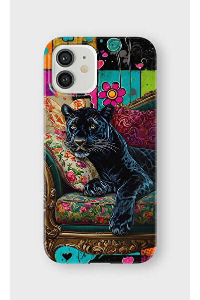 lelia حافظة هاتف شفافة مطبوعة متوافقة مع هاتف iPhone 12 Mini |   مجموعة WildS...