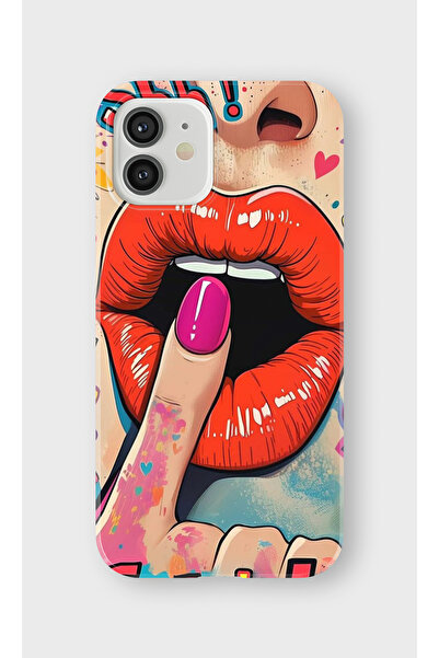 lelia حافظة هاتف شفافة مطبوعة متوافقة مع هاتف iPhone 12 Mini |   مجموعة كوين ...